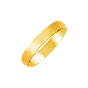 14k Yellow Gold Comfort Fit Wedding Band (6.00 mm)