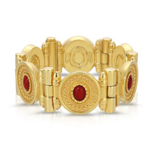 Coral Shield bracelet