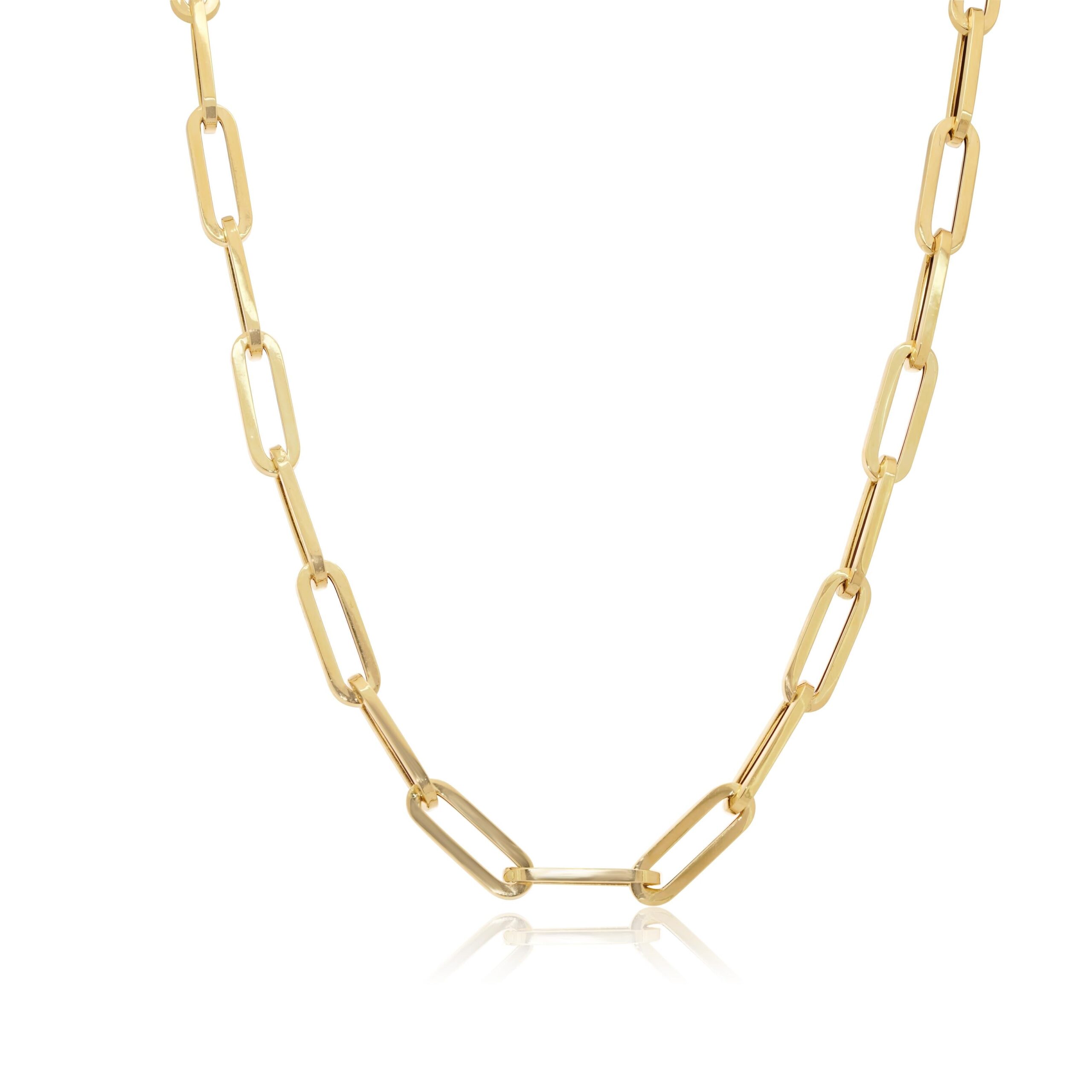 Paper clip chain