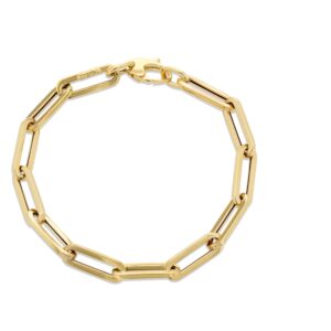 Paper clip bracelet