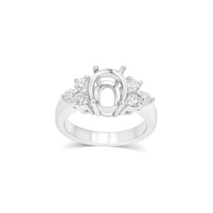 Semi mount 18k Engagement ring